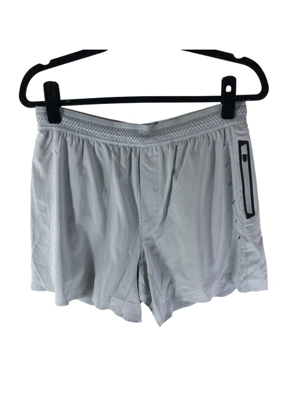Ten Thousand Mens Session Workout Shorts 5" Inseam Liner Gray M Lightweight